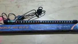 Lampu aquarium kandila double dz40
