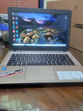 Laptop asus X441M bekas ssd 128