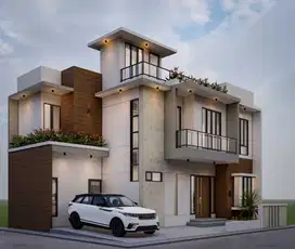 Dijual Villa di Kota Batu Terdapat Private Pool dan rooftop