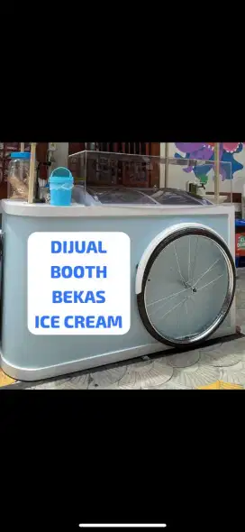 Booth bekas Gelato