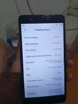 Redmi note4 3/32