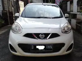 Nissan March 1.2 L Putih 2013 AT Terawat Kilometer 88 Rb