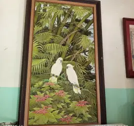 BU Lukisan canvas dr Bali