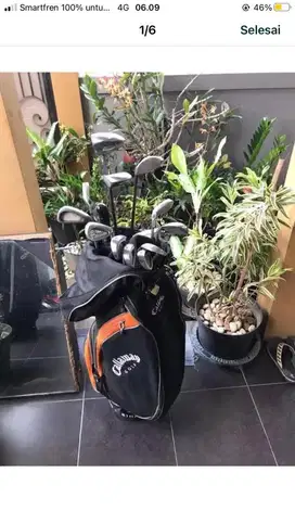 2 SET STICK GOLF HARGA 9 JUTA NET PAS SAJA NORMAL BAGUS TINGGAL PAKAI