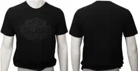 Kaos harley davidson premium black