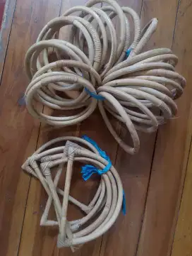 Gantungan tas etnik dr rotan