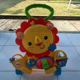 Push Walker Lion fisher price warna kuning