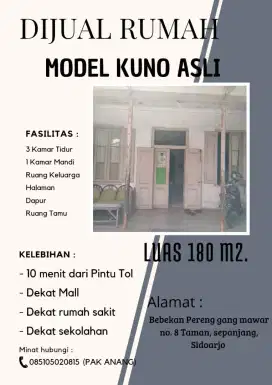 Rumah Kuno Asli