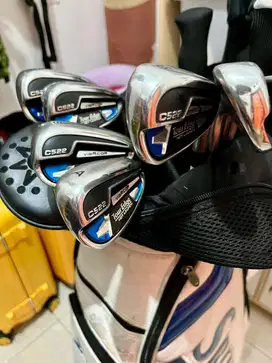 Jual Cepat!! Stick Golf TourEdge Iron Set dan Golf Bag