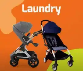 Laundry Stroller Free ambil antar