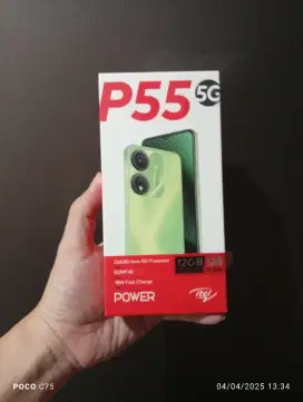 (BARU) iTel P55 5G 6/128, SEGEL Resmi, Bisa COD