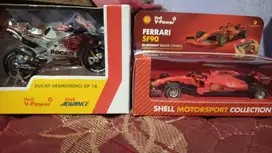 Diecast ducati edisi shell