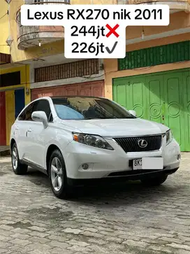 Dua Orang Mau kredit, tapi ngilang ga jelas entah kemana! Lexus RX270