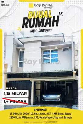 RUMAH JAJAR LAWEYAN SOLO