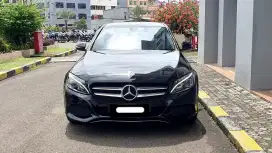 Km33rb mercedes benz mercy c200 avantgarde 2016 hitam cash kredit bs