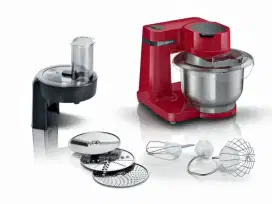 Diskon 43 %..Bosch MUMS2ER01 Kitchen Machine Red Series 2-Ex Display