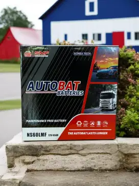 Aki kering ns60L(46B24L)45ah autobat