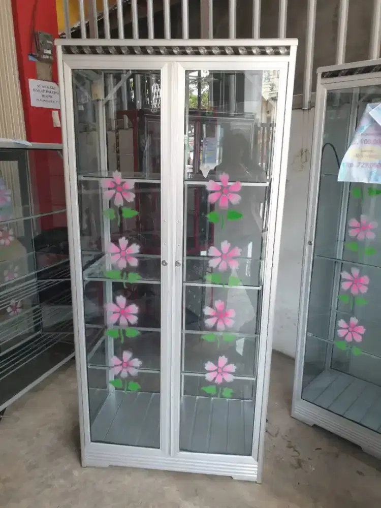Diskon Lemari Hias 2 Pintu Model Minimalis Terbaru