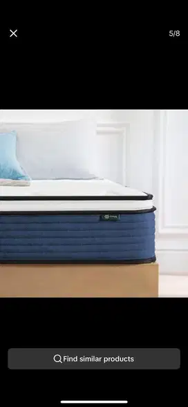 Jual Kasur spring bed Zinus Plush jarang pakai
