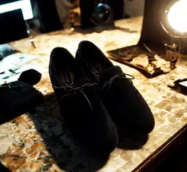 Pr*d*go sepatu formal | pantofel fullblack