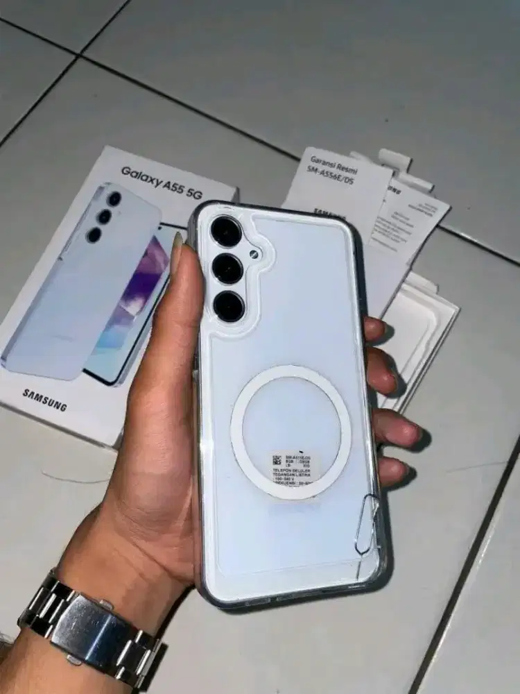 For Sale Samsung A55 5G,Masih Mulus,di jamin masih smoth juga.