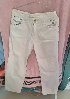 Celana Jeans Putih Wanita Size 27
