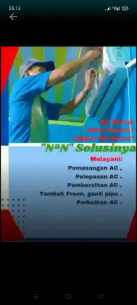 jasa servis ac kulkas mesin cuci kompa air dll