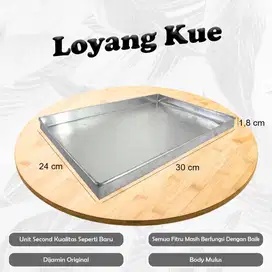 Loyang Nastar / Loyang Kue Kering / Loyang 30 x 24 x 1,8 CM