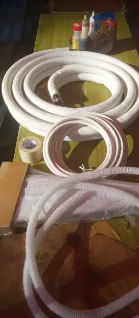 Di jual pipa AC masih baru ga jadi pakai kurang lebih 4mtr
