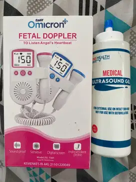 Fetal Doppler alat untuk mendengarkan detak jantung janin