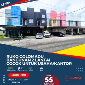 Ruko Colomadu 2 Lantai Cocok untuk Usaha/Kantor