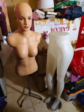 Jual Manekin perempuan dan Kaki bawah + besi2nya