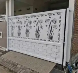 Tralis minimalis dan modern