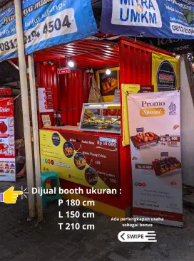 Jual booth jualan / gerobak jualan