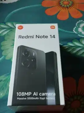 REDMI NOTE 14 128gb MURAH BARU