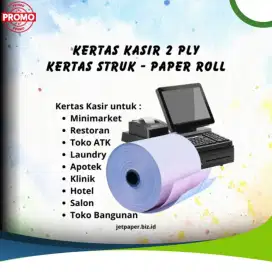 Kertas struk kasir
