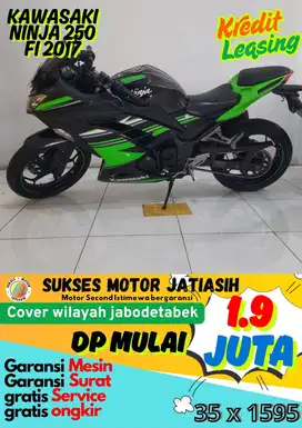 KAWASAKI NINJA 250 FI 2017 BISA CASH DAN KREDIT