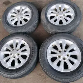 Velg original OEM Terios TX ring 16 pcd 5x114,3 ban 215/65 R16 4pcs