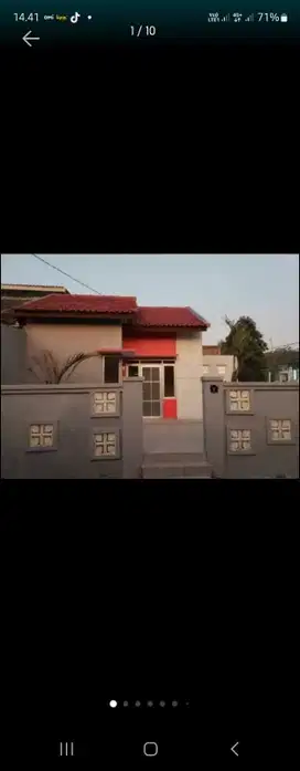 rumah hook siap huni di perumahan citra indah city jonggol