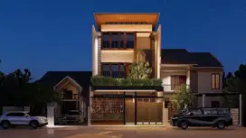dijual rumah baru mewah pondok indah jakarta selatan
