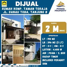 DIJUAL RUMAH DENGAN PERABOT DI TAMAN TORAJA TANJUNG BUNGA