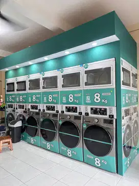 TERIMA BERES!! PAKET USAHA LAUNDRY KOIN 4 STACK