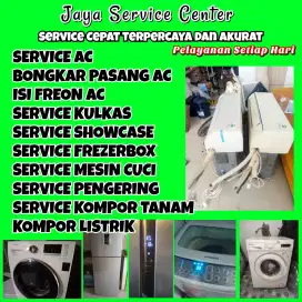 Service Mesin Cuci Bongkar Pasang AC Servis AC Kulkas Frezer Wonoayu