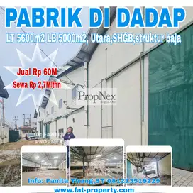 MURAH!BAGUS! Dijual/disewakan pabrik di Dadap,Kosambi,Tangerang
