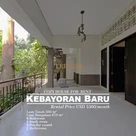 FOR RENT KEBAYORAN BARU