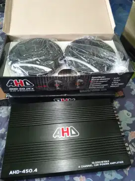 Amplifier AHD- dan speaker pintu AHD