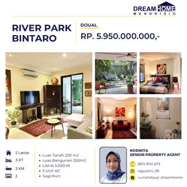 Dijual rumah siap huni river park bintaro