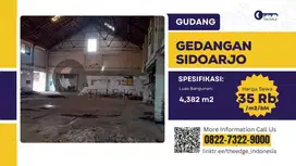 Disewakan Gudang Gedangan  Akses Tol Waru Sidoarjo - The EdGe