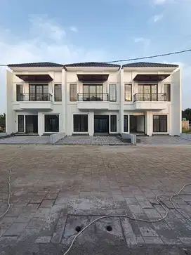 RUMAH BARU DALAM CLUSTER ROW JALAN 2MOBIL LEBAR DI TANAH BARU DEPOK