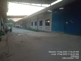 Di jual gudang siap paki di luar kawasan cikarang